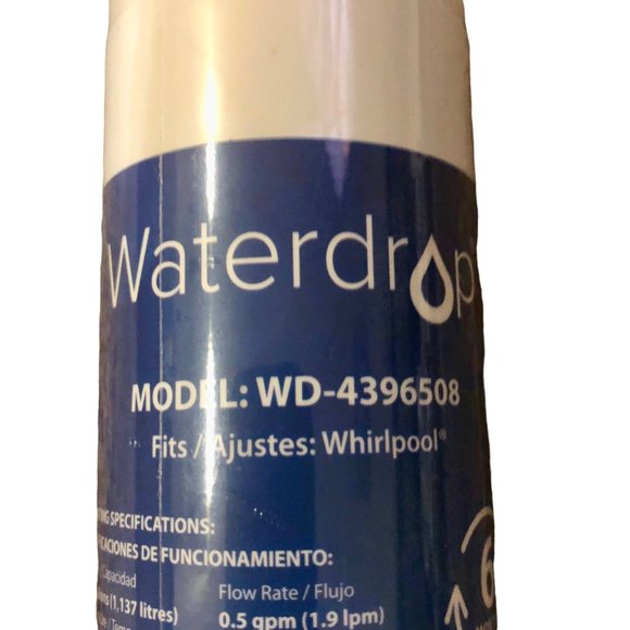 Waterdrop Whirlpool Refrigerator Filter NEW Sealed - Picture 2 of 4